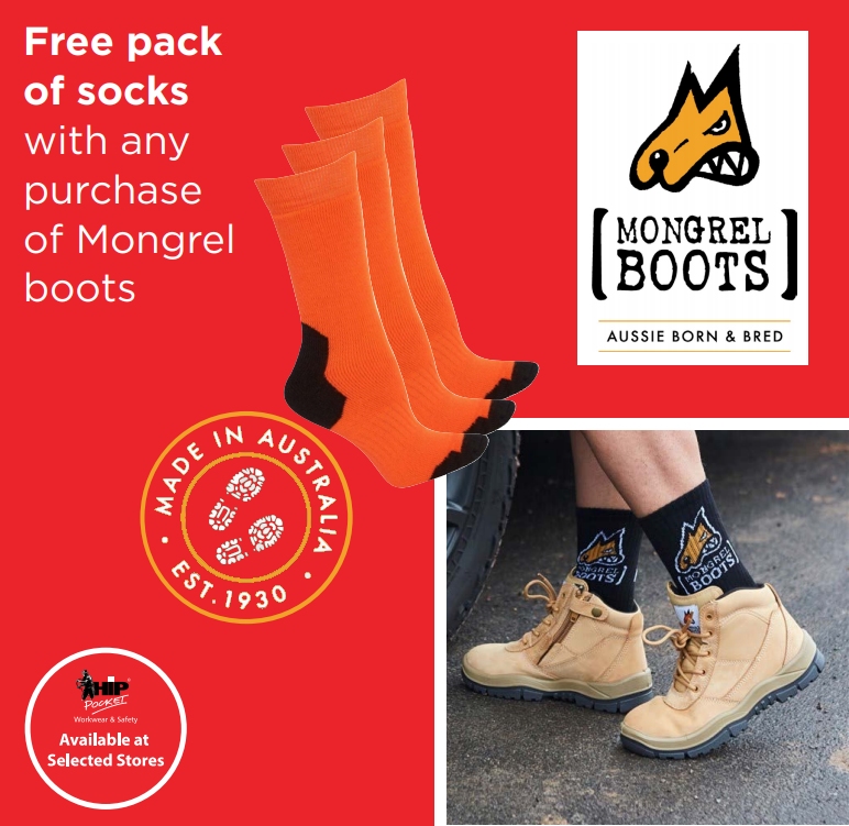 Mongrel Boots - Hip Pocket Workwear